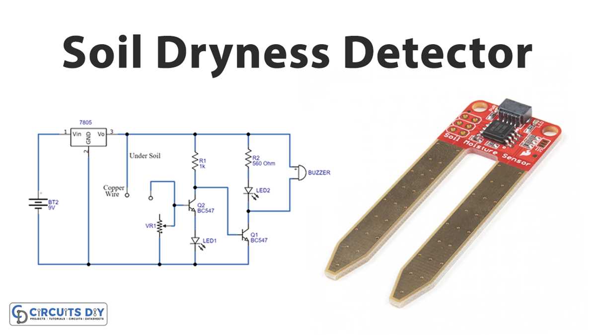 simple soil moisture sensor circuit diagram