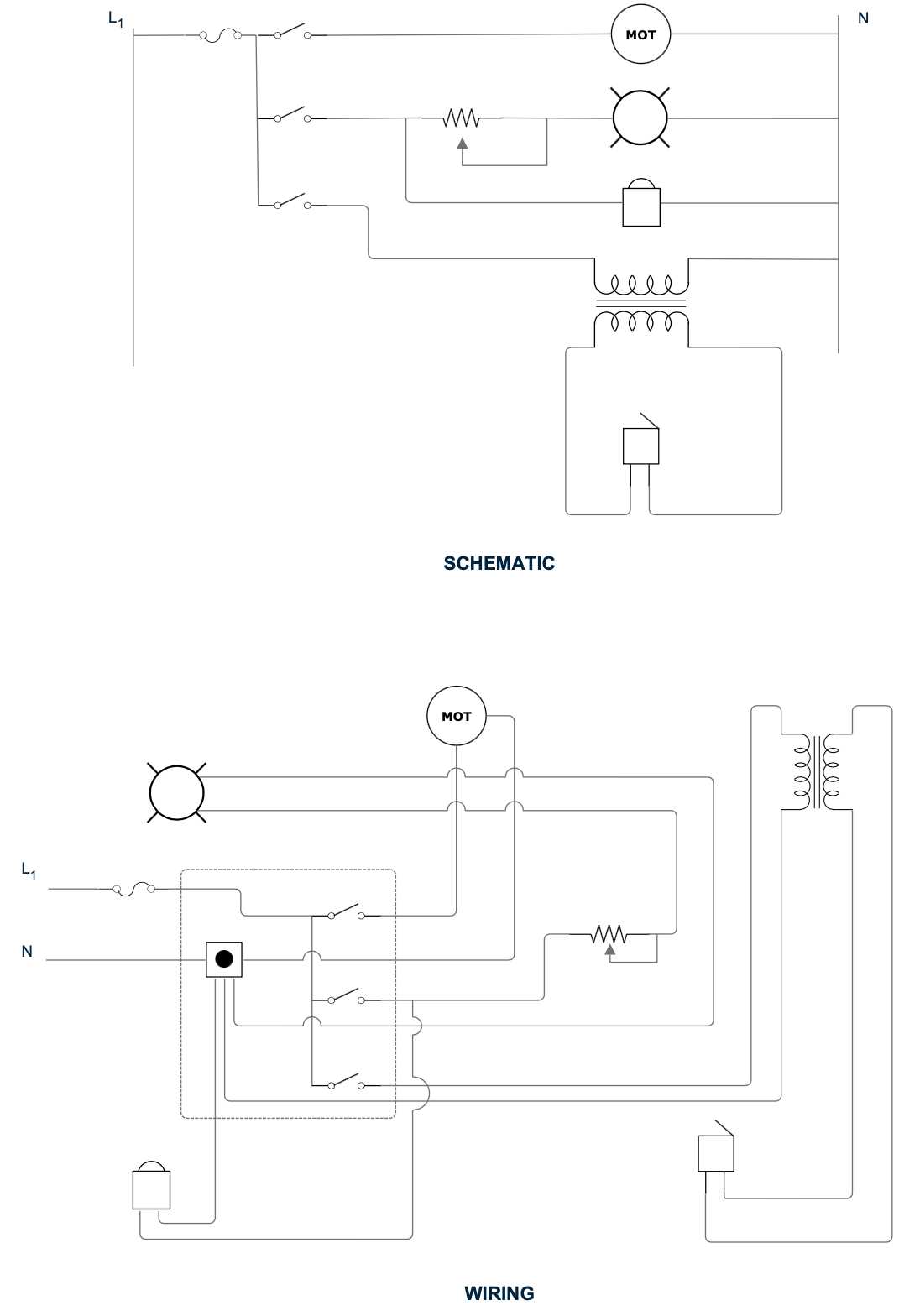 sketch schematic diagram