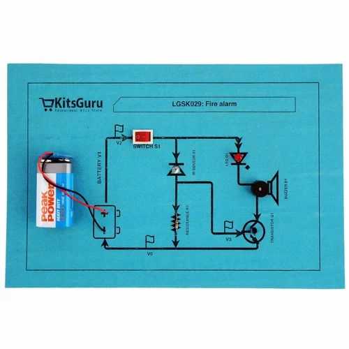 smoke detector circuit diagram