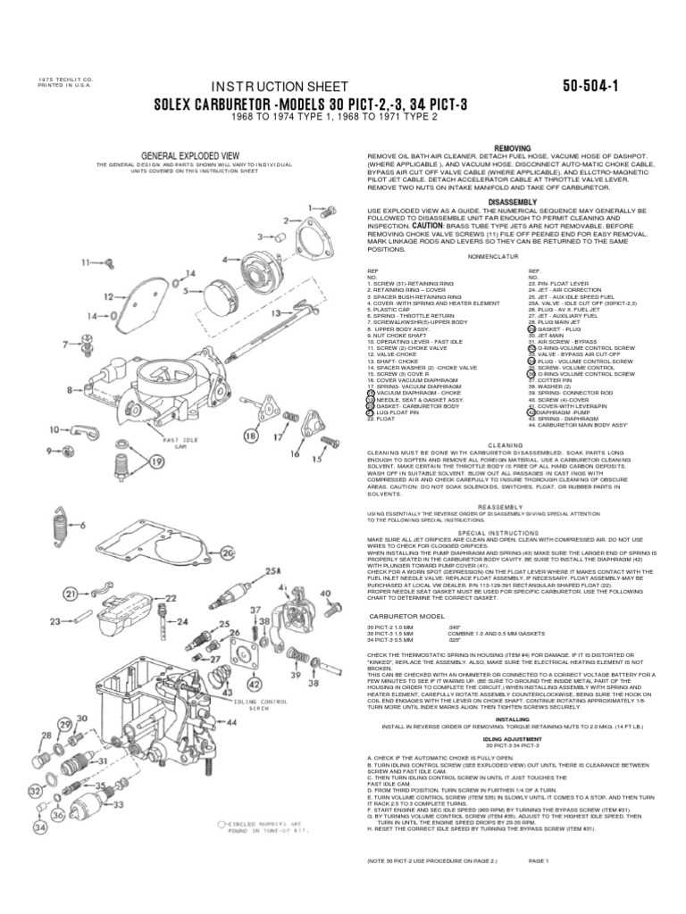 solex carburetor schematic diagram solex carburetor schematic diagram