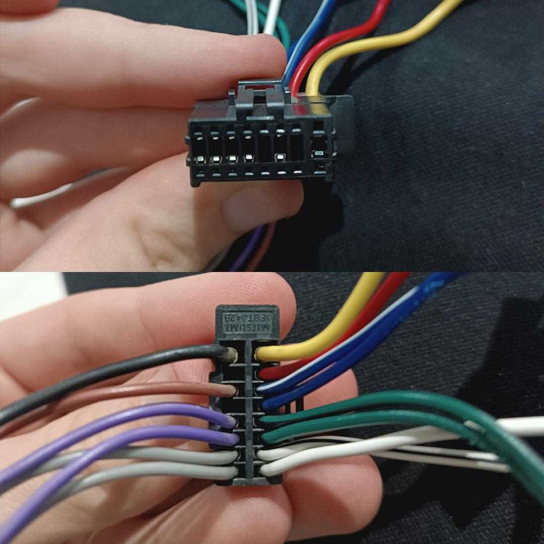 sony 16 pin wiring diagram