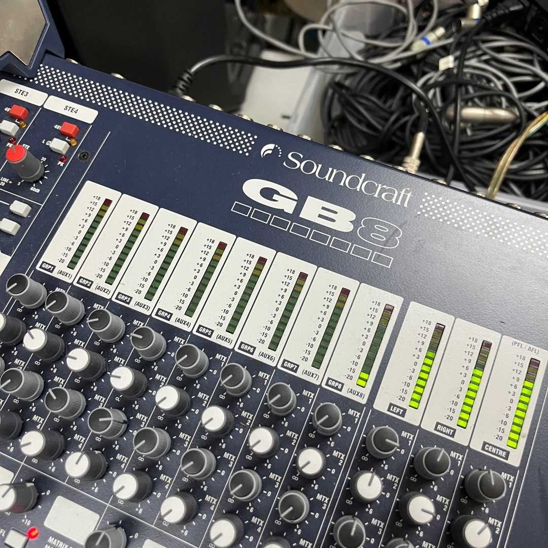 soundcraft mixer gb4 schematic diagram