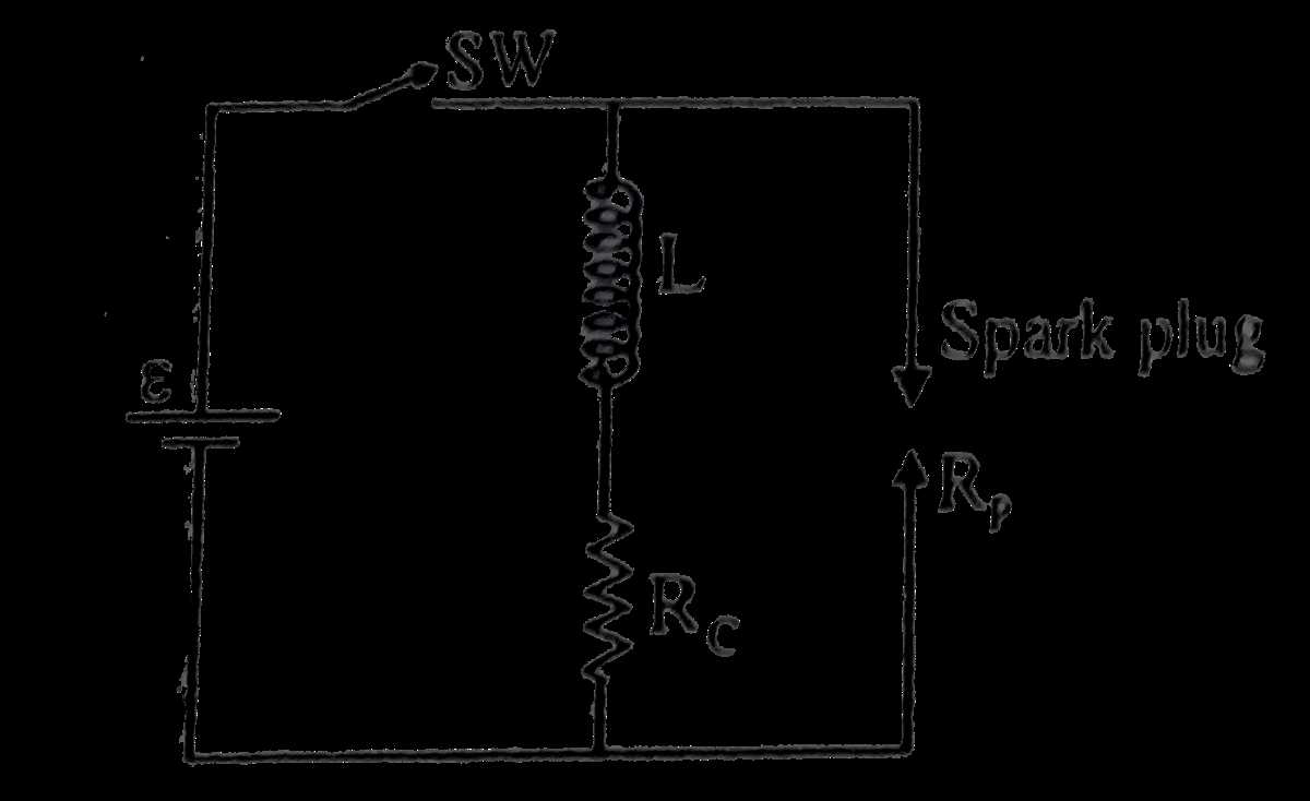 spark plug schematic diagram