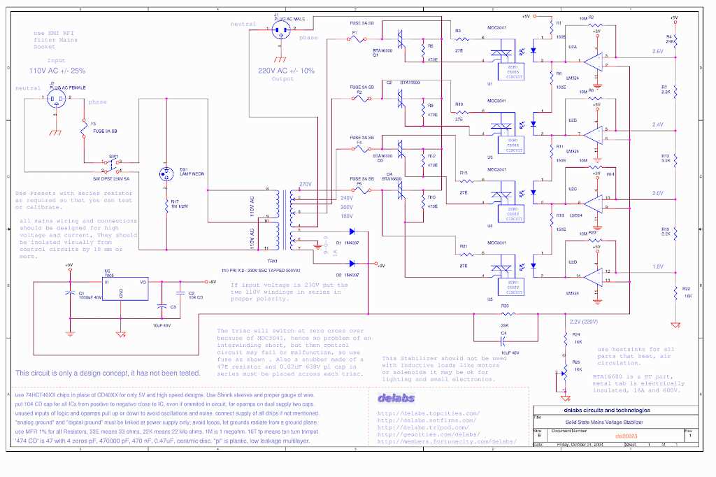 stabilizer circuit diagram schematic