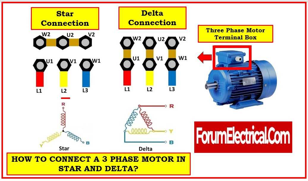 star and delta circuit diagram