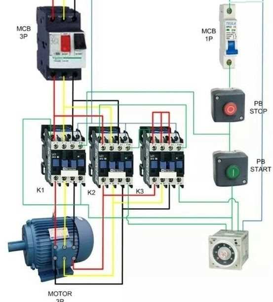 star and delta circuit diagram
