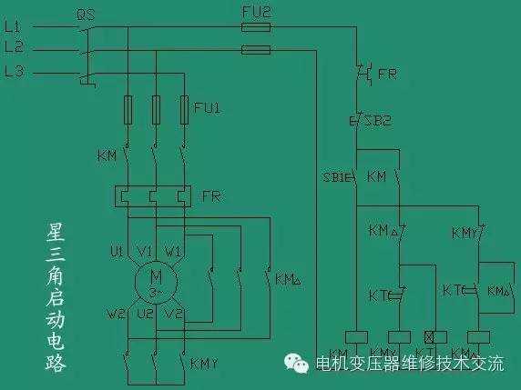 star connection circuit diagram