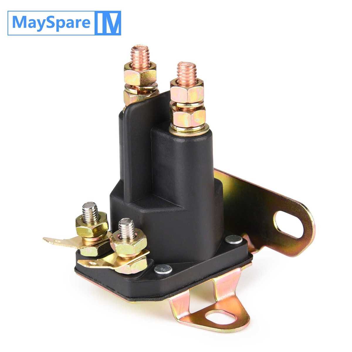 starter solenoid wiring diagram for lawn mower