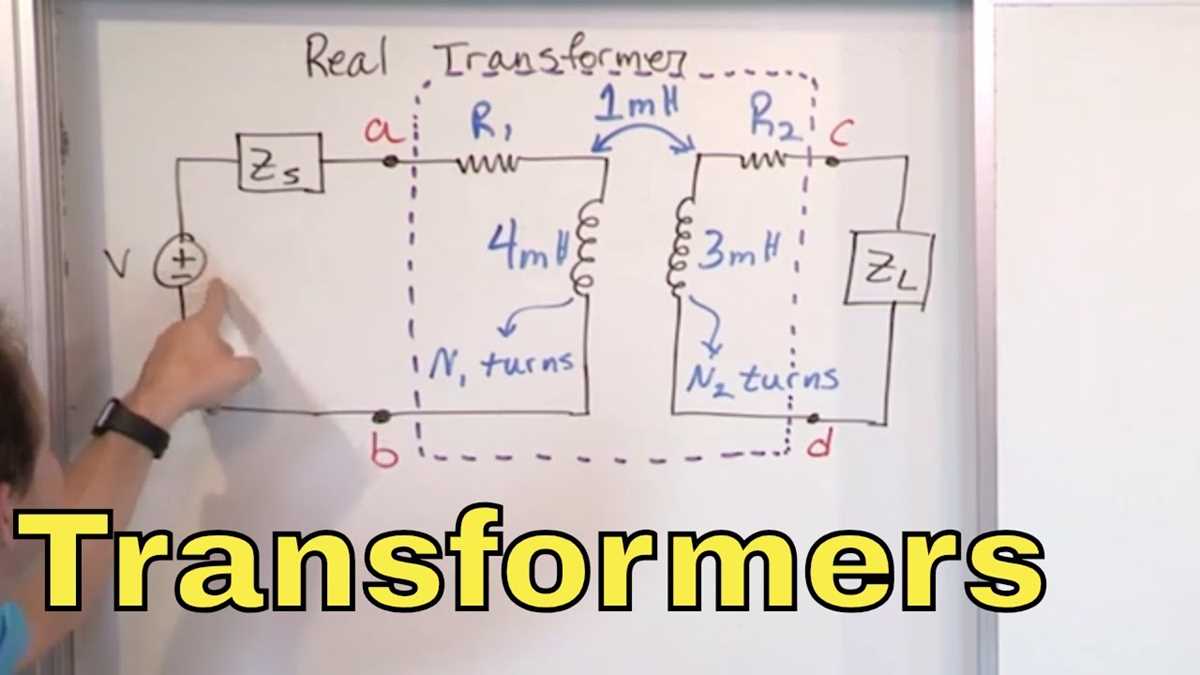 step down transformer circuit diagram