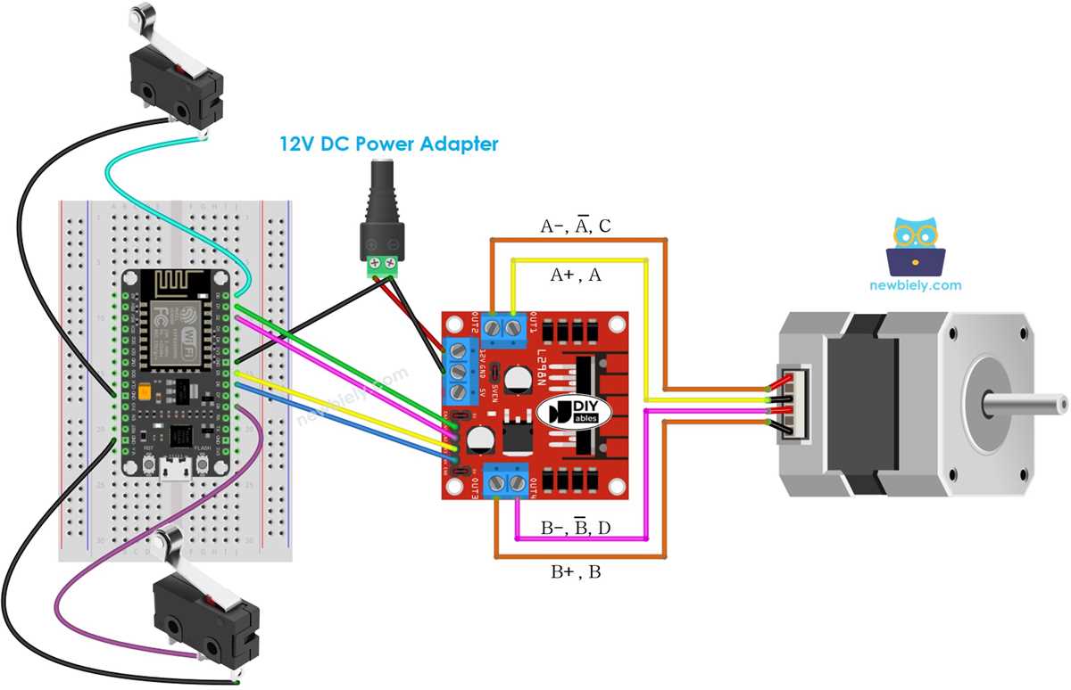step motor wiring diagram