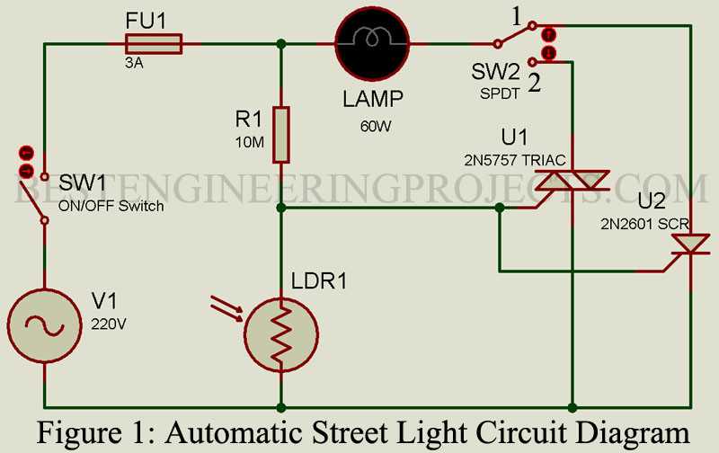 street light circuit diagram