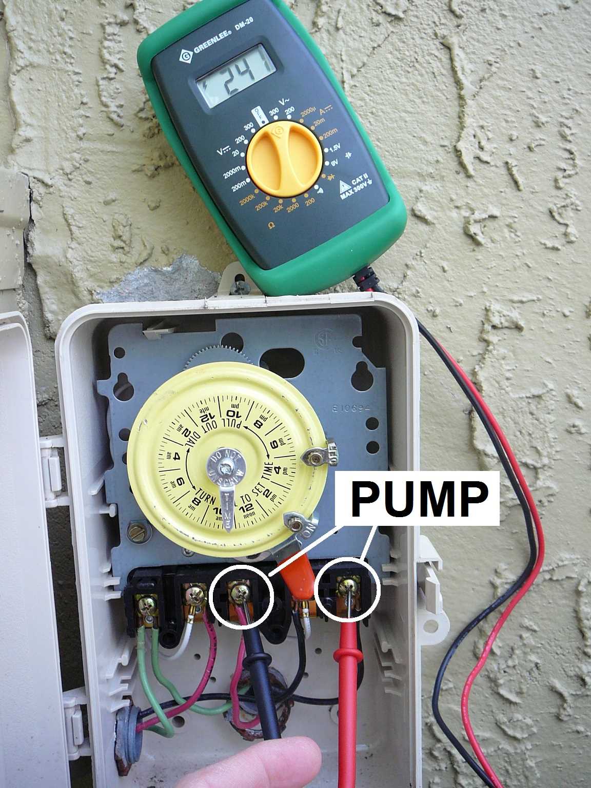 swimming pool pump wiring diagram