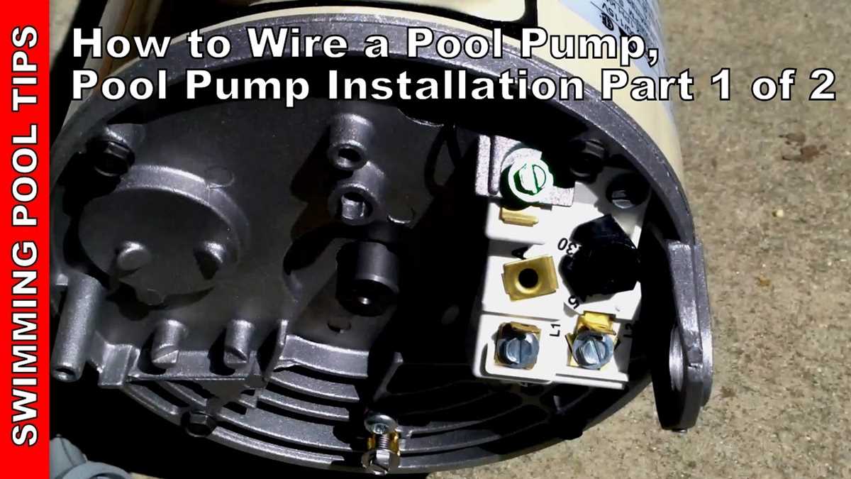 swimming pool pump wiring diagram