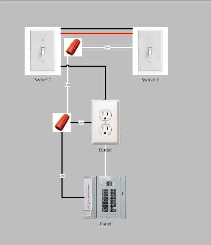 switched receptacle wiring diagram