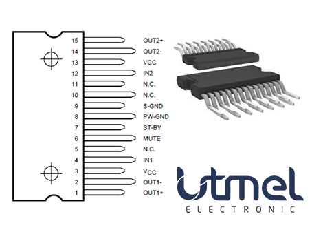 tda7266sa circuit diagram