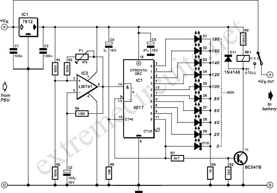 timer circuit diagram