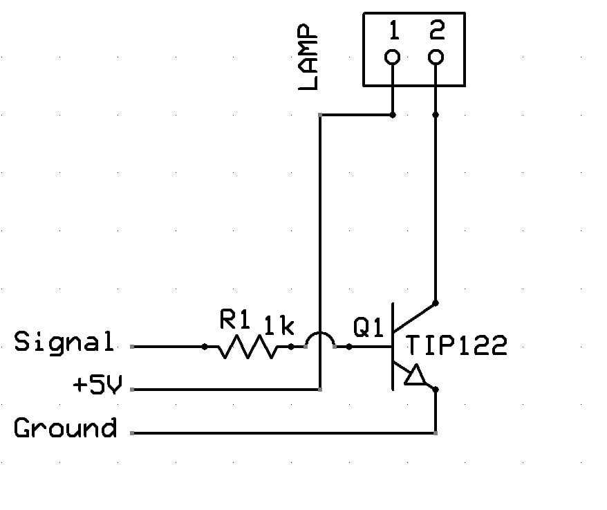 tip122 transistor circuit diagram