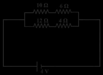 total resistance in a schematic diagram