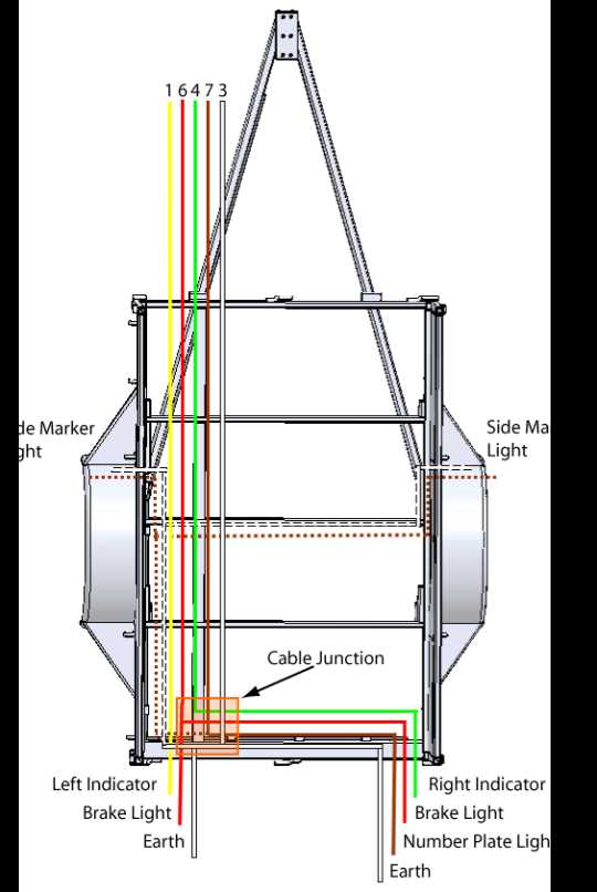 trailer light wiring diagram