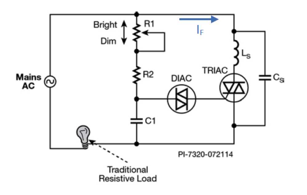 trailing edge dimmer circuit diagram