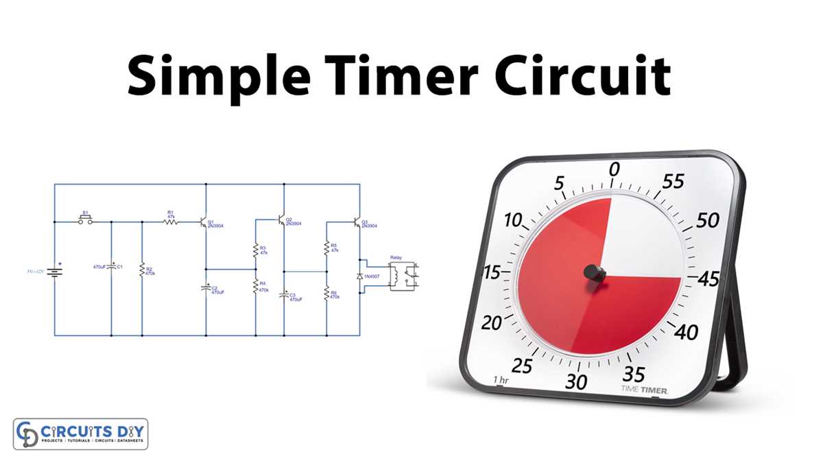 transistor timer circuit diagram