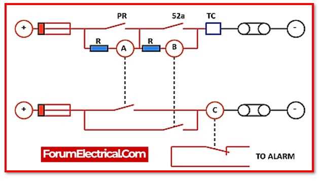 trip circuit supervision relay wiring diagram trip circuit supervision relay wiring diagram