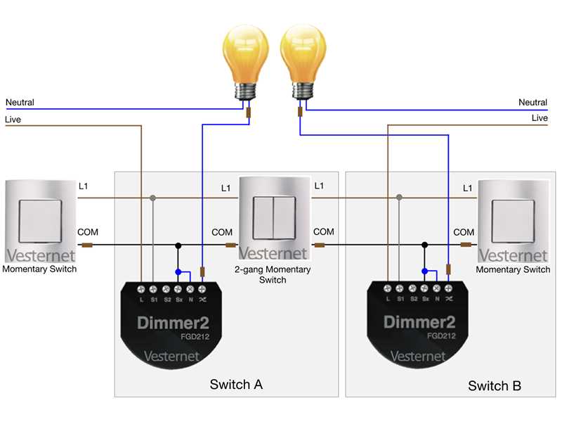 two way switch wiring diagram for two lights