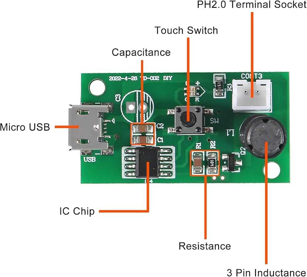 ultrasonic mist maker circuit diagram ultrasonic mist maker circuit diagram