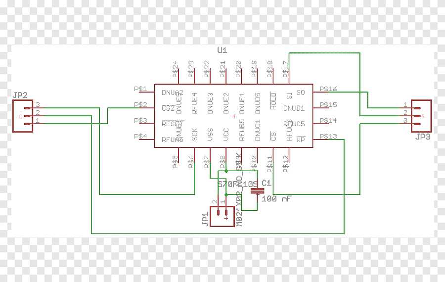 usb pen drive circuit diagram