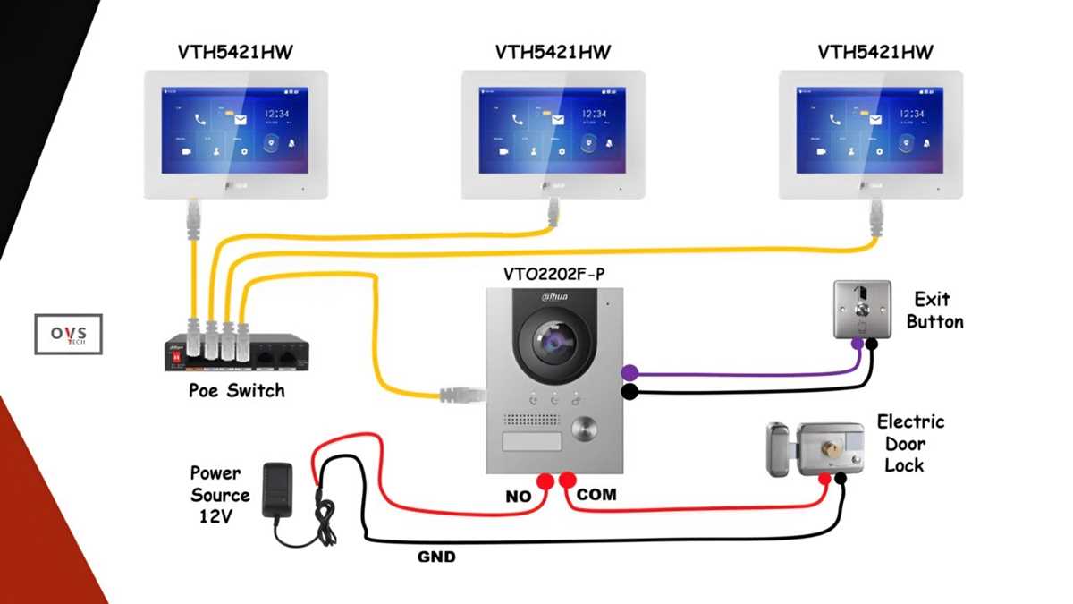 video intercom schematic diagram