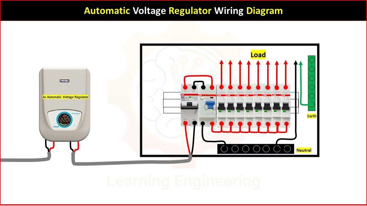 voltage regulator diagram wiring