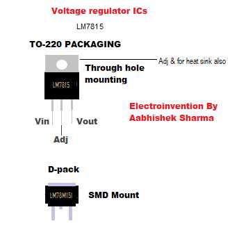 voltage regulator ic circuit diagram