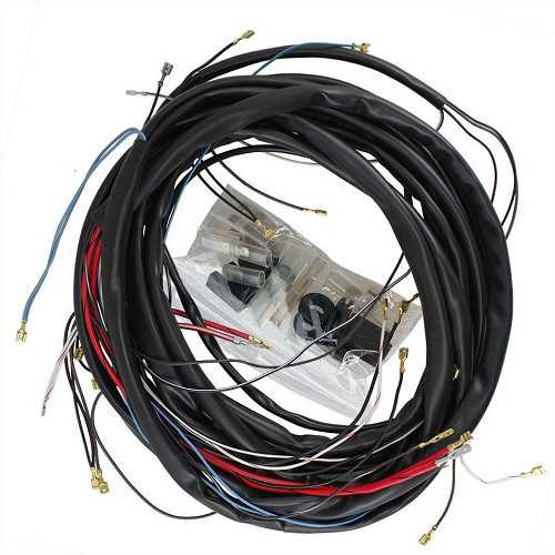 vw beetle wiring diagram 1970