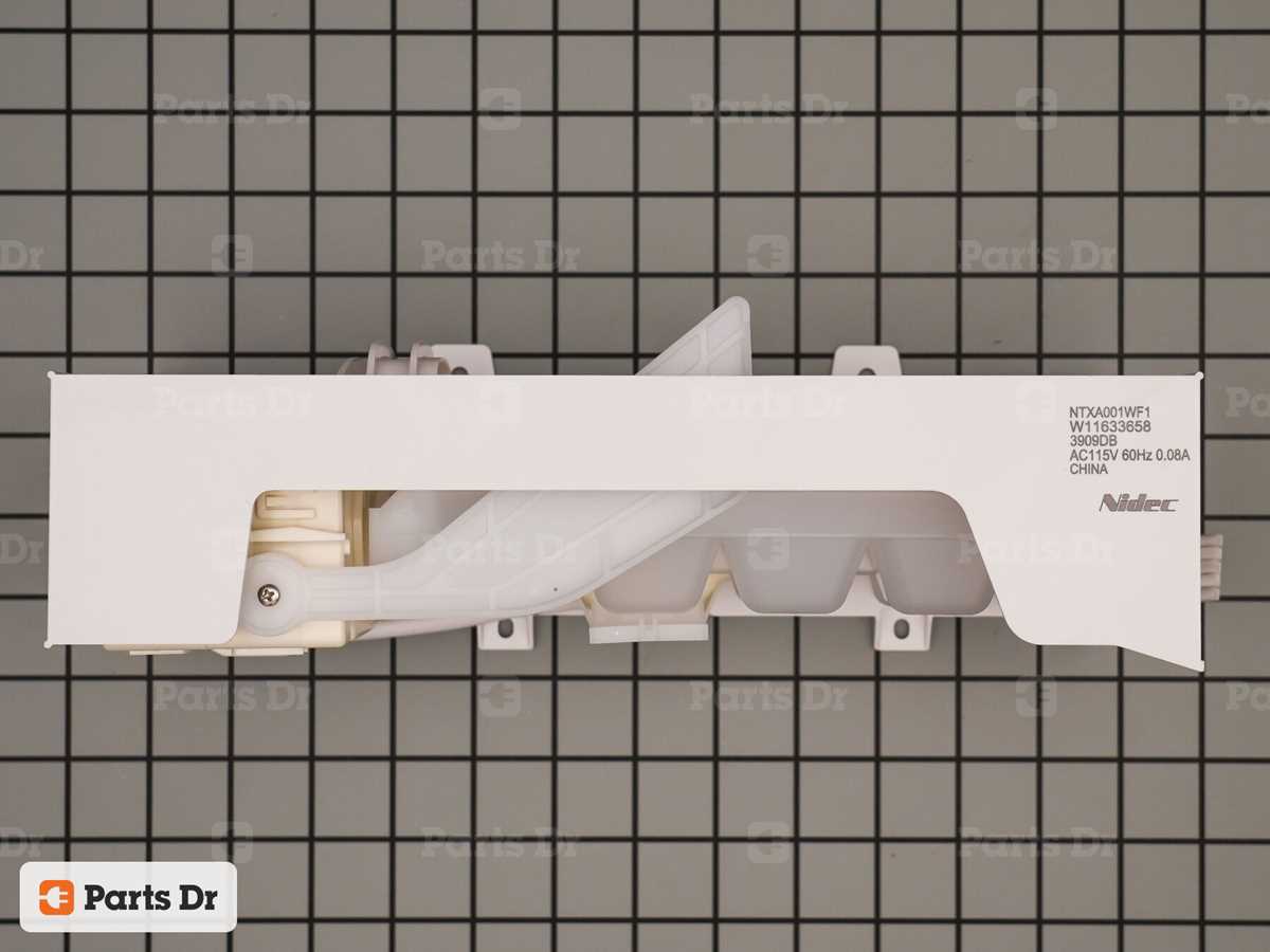 w11700250 ice make assembly breakout diagram schematic
