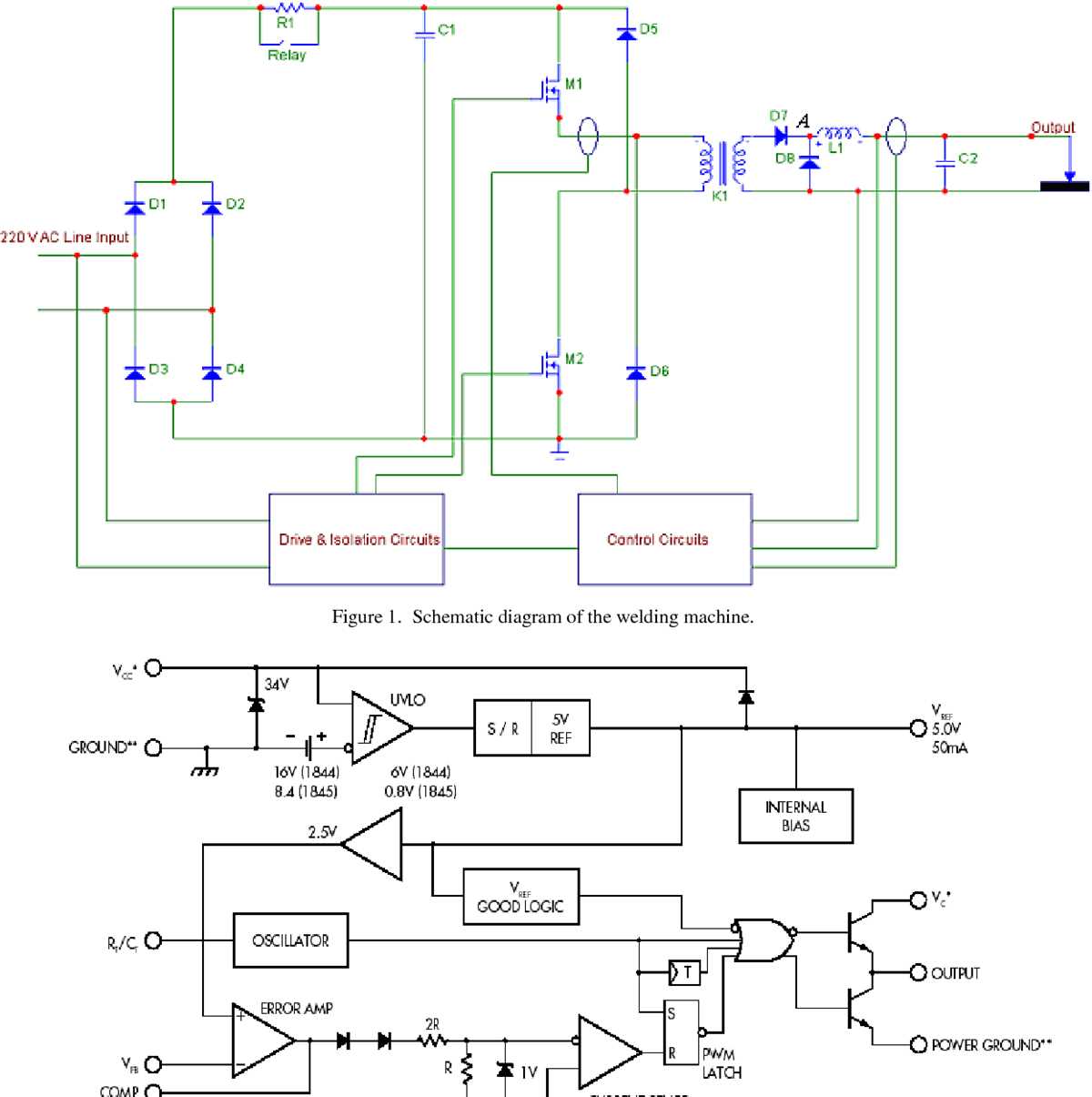 welding generator schematic diagram
