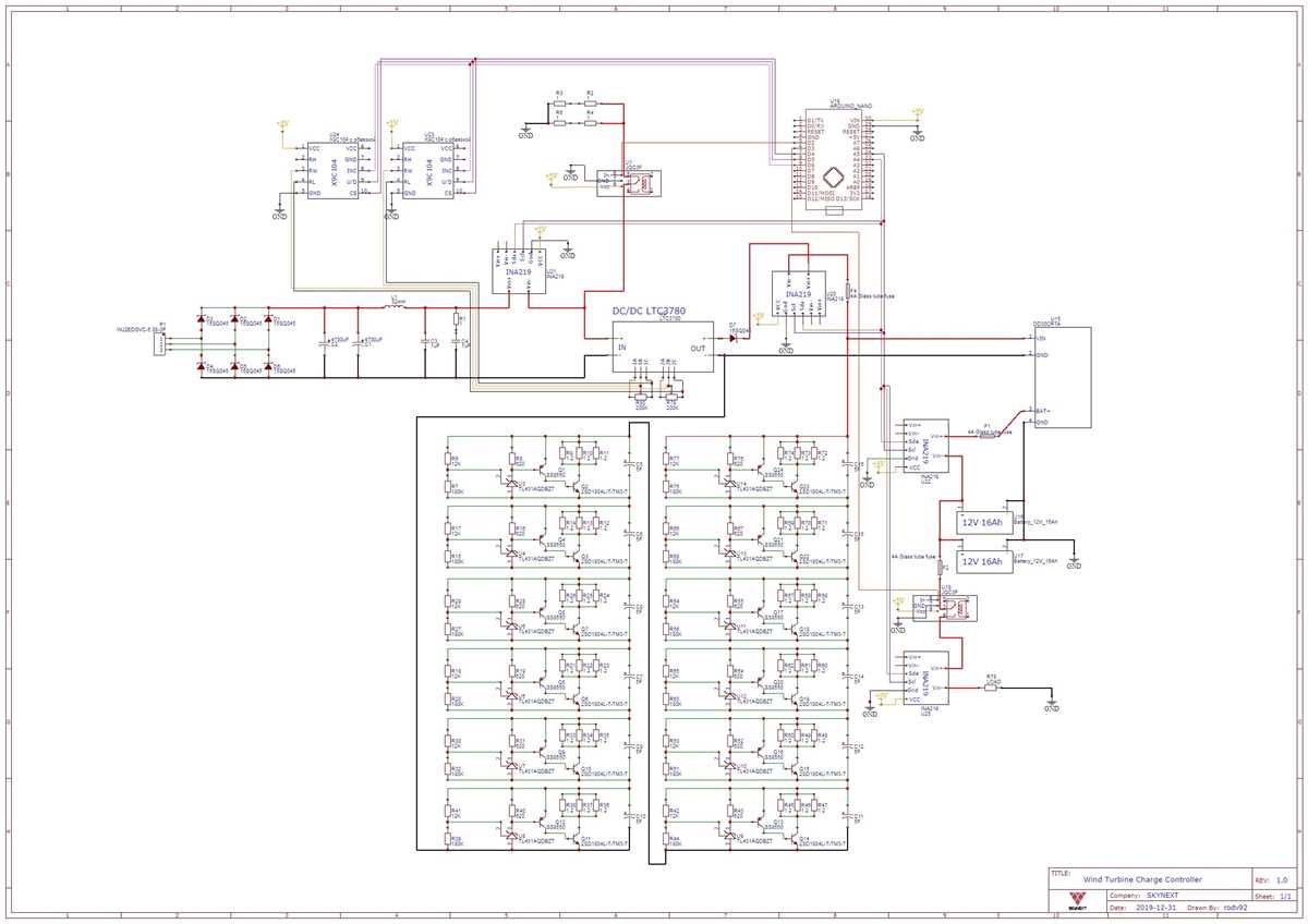 wind turbine controller circuit diagram