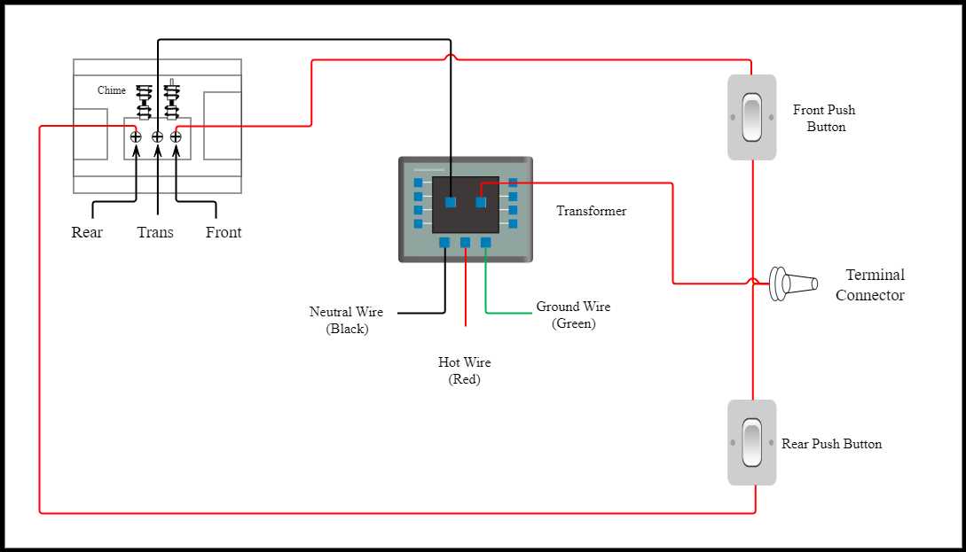 wireless doorbell circuit diagram
