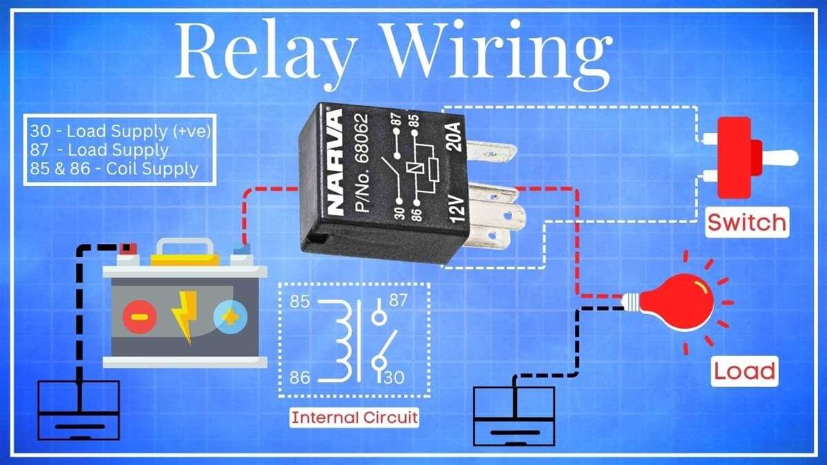 wiring diagram 12v relay