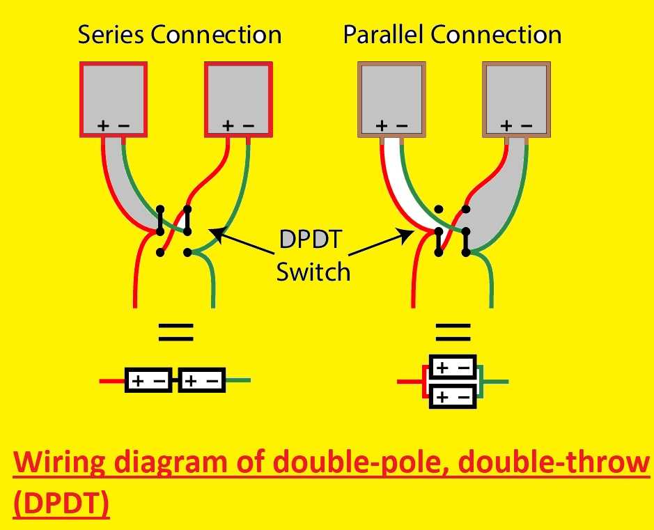 wiring diagram dpdt switch