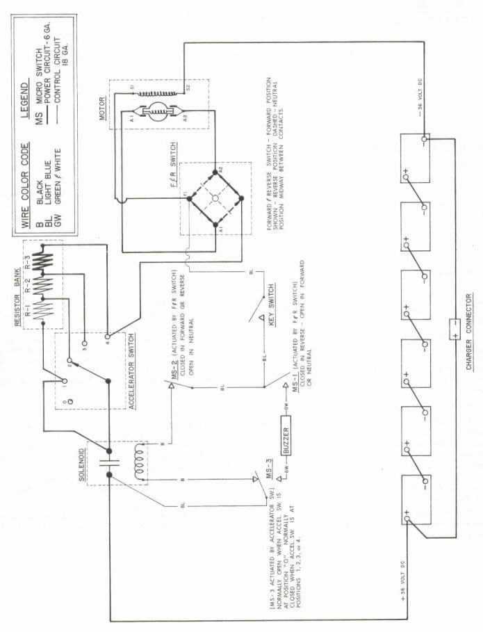 wiring diagram for a ezgo golf cart