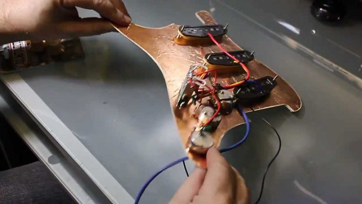 wiring diagram for a fender stratocaster