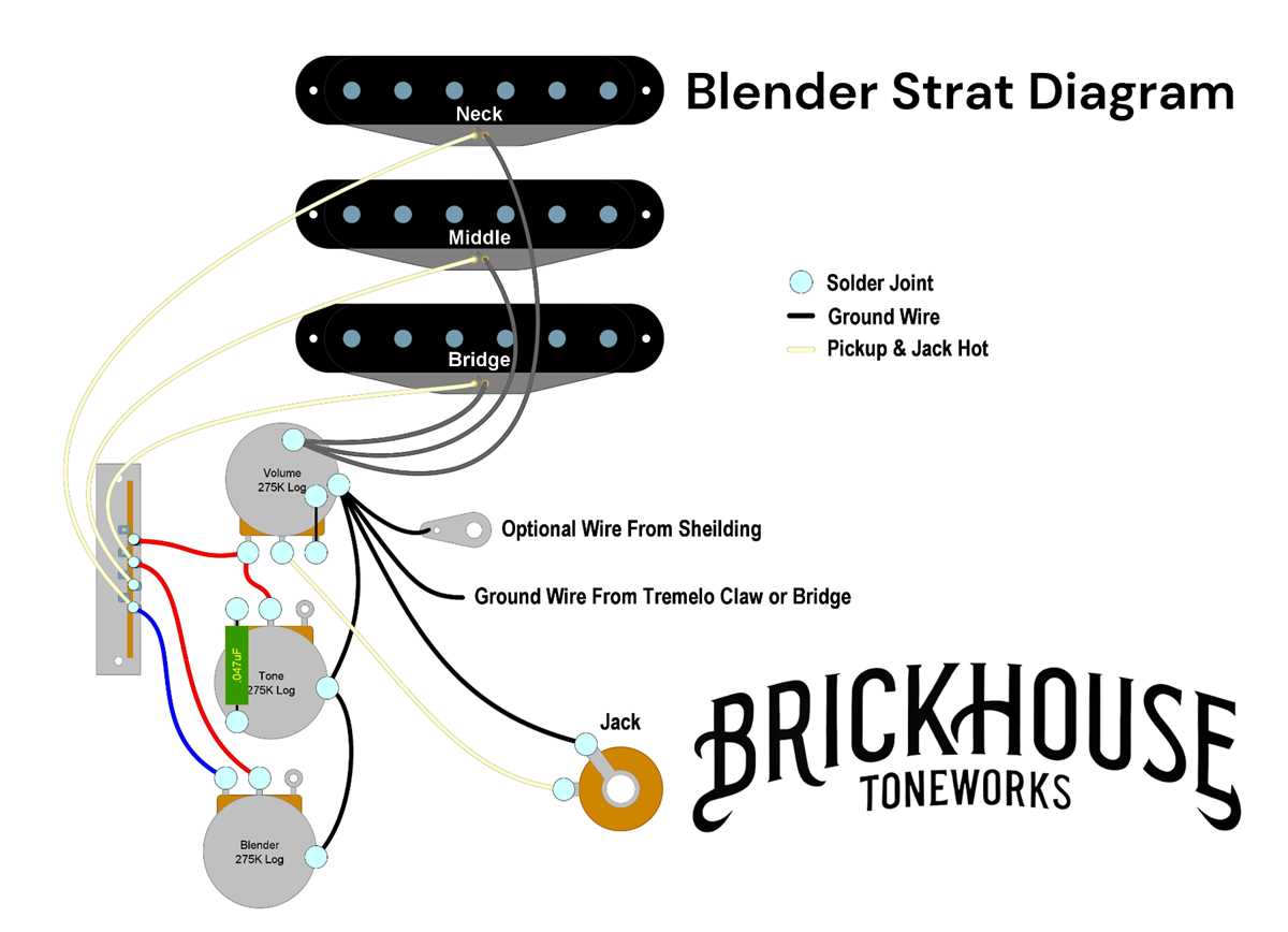 wiring diagram for electric guitar