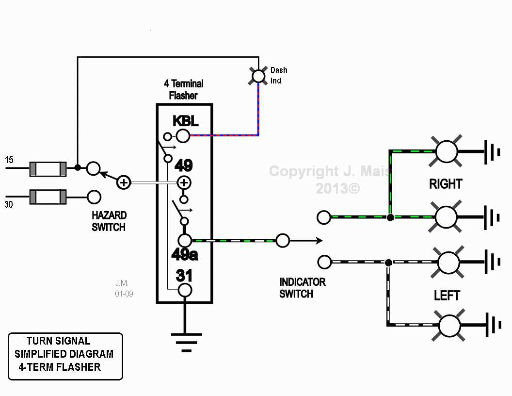 wiring diagram for flasher relay wiring diagram for flasher relay