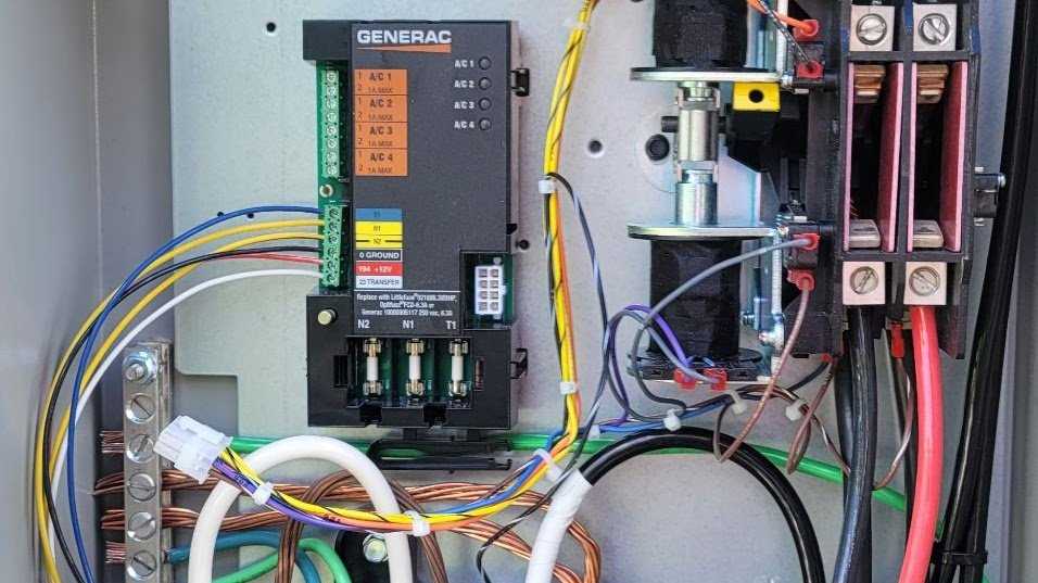 wiring diagram for generac generator