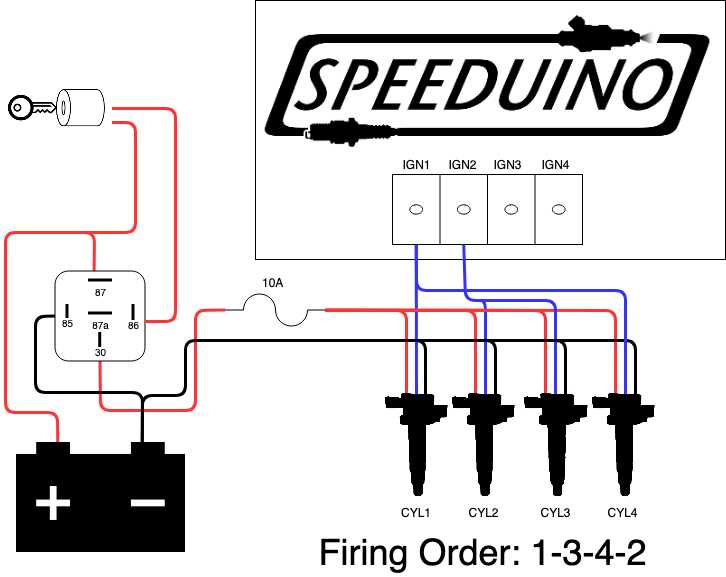 wiring diagram for ignition coil