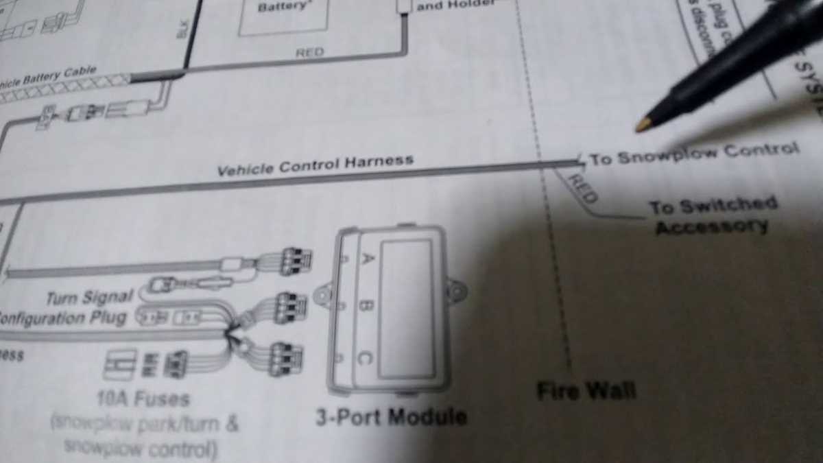 wiring diagram for snow plow