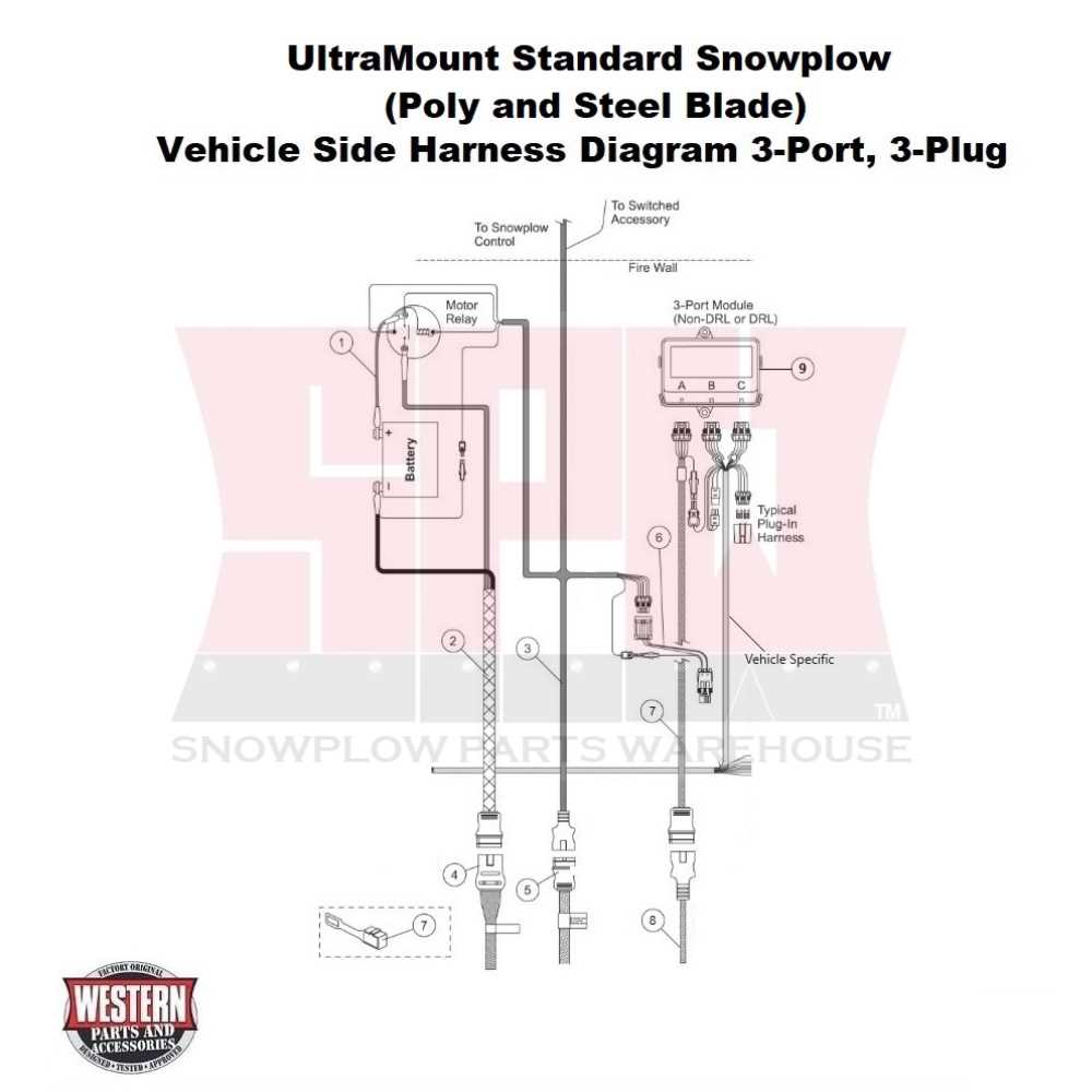 wiring diagram for snow plow