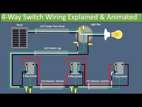 wiring diagram of a 4 way switch