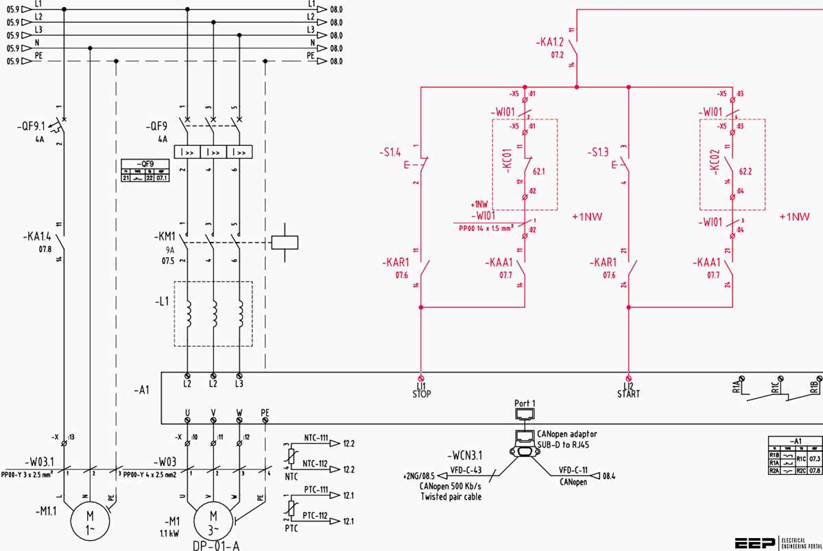 wiring diagram of motor