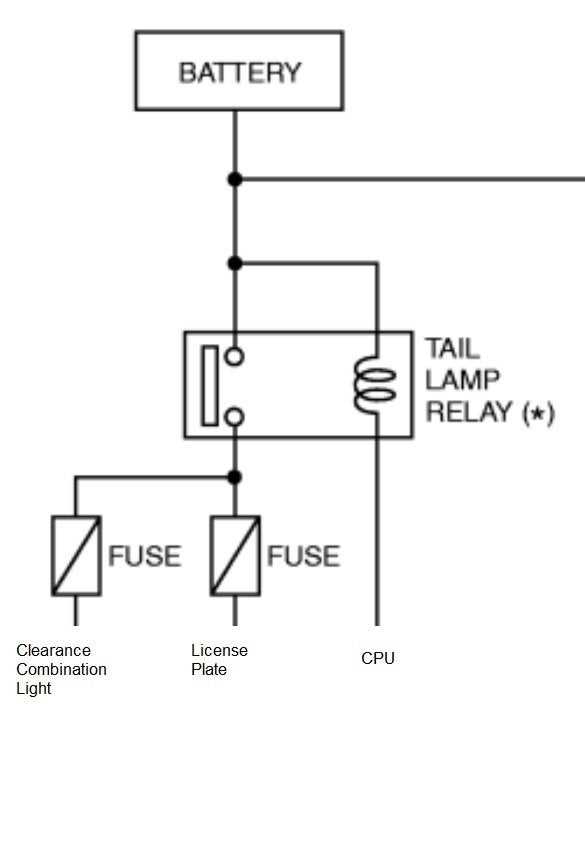wiring diagram tail lights